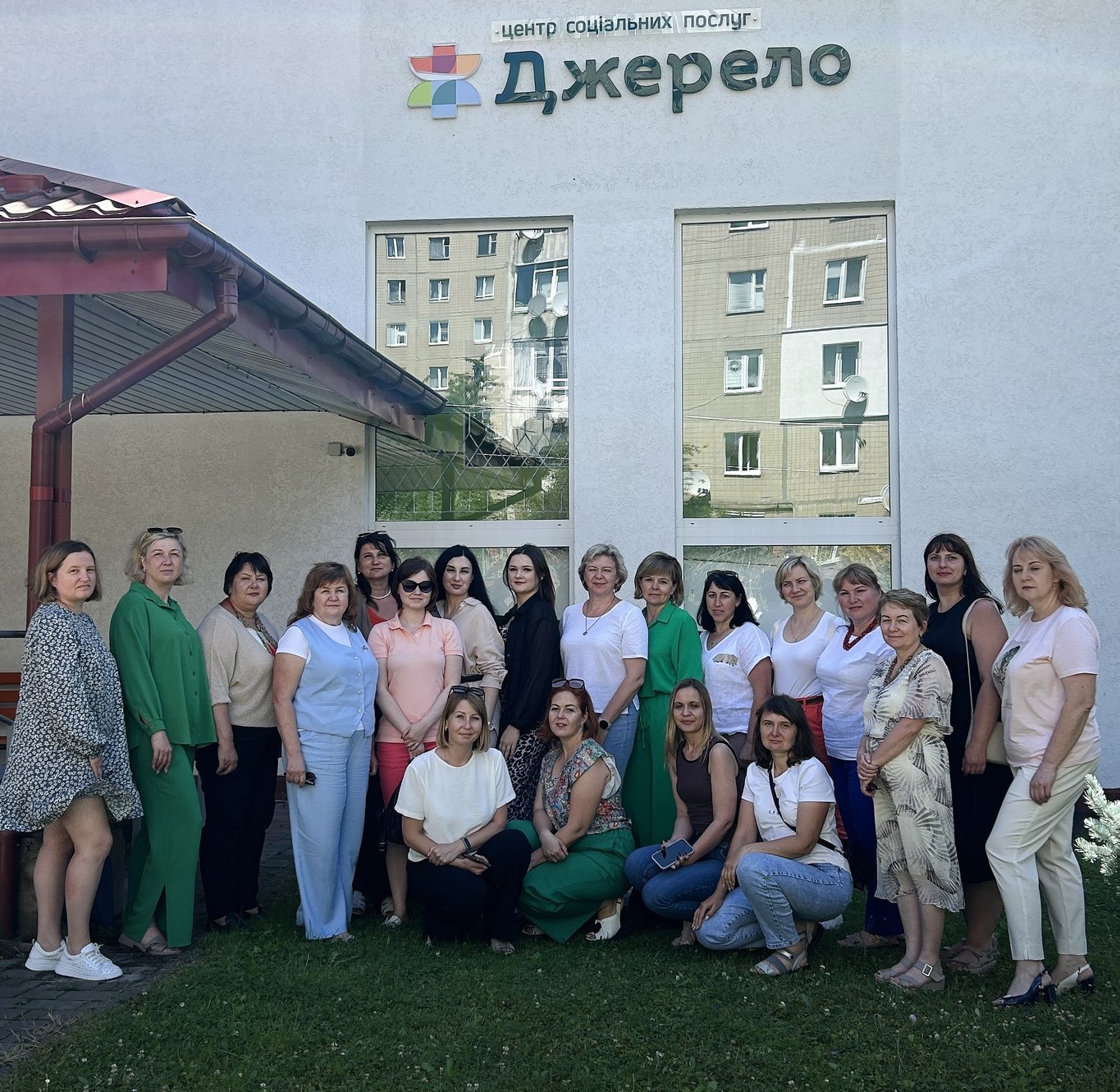 Фотографія під час ознайомлення з кращими практиками організації надання соціальних послуг у Львівській област