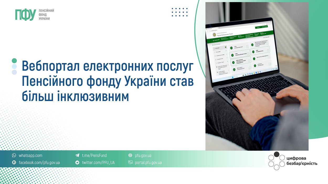 Фотографія зліва заголовок, справа руки на клавіатурі ноутбука