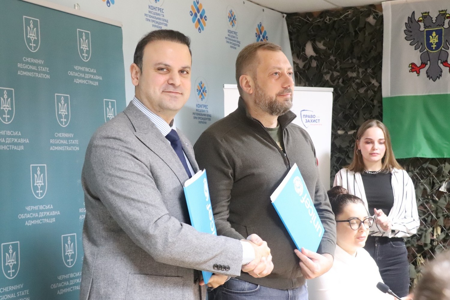 Фотографія В’ячеслав Чаус та Мунір Мамедзаде